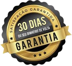Selo de garantia de 30 dias ou seu dinheiro de volta